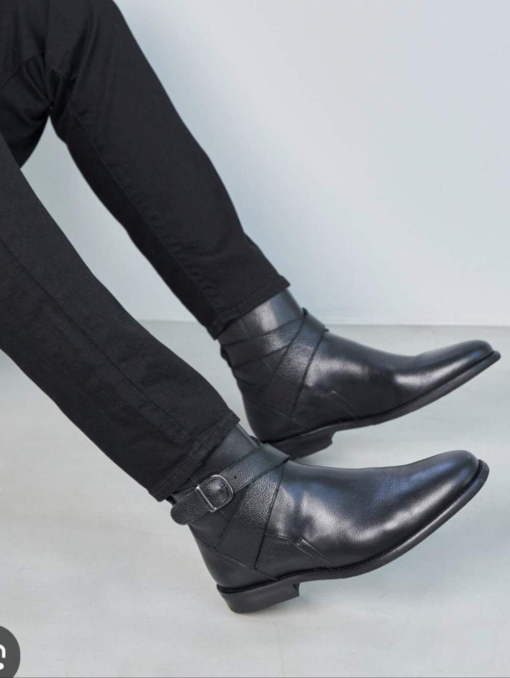 NEW! SAINT LAURENT Leather Boots / US Size 10
